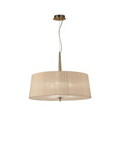 Loewe Antique Brass-Soft Bronze Ceiling Lights Mantra Single Pendant Loewe Antique Brass-Soft Bronze Ceiling Lights Mantra Single Pendant